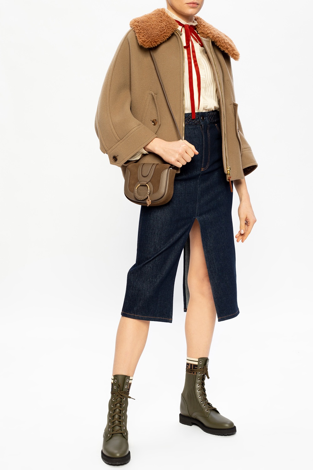 Chloé Self-tie shirt